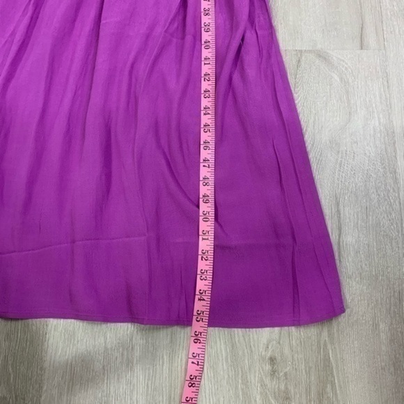 Line & Dot Embroidered Neck Maxi Dress - Picture 5 of 11